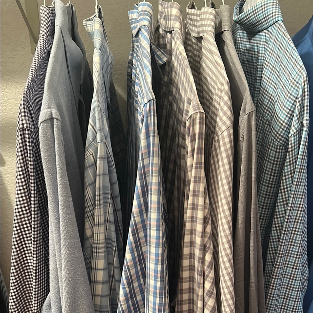 8 XXL UNTUCKit Men’s Dress Shirts